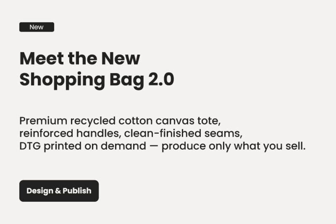 Shopping Bag 2.0 - Category Page