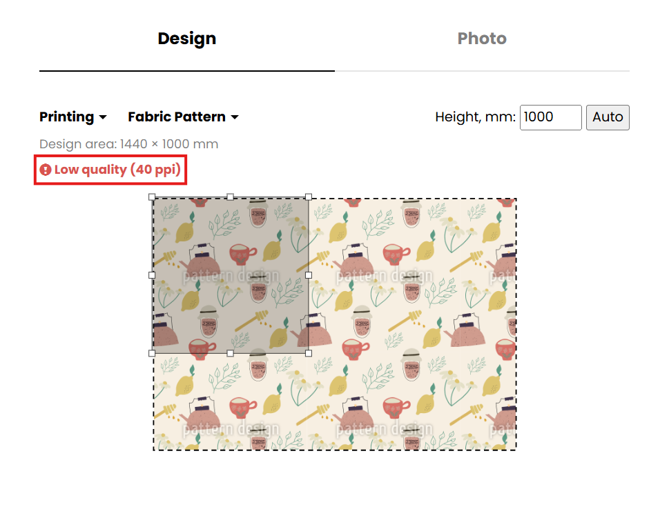 Customizer preview Caspar