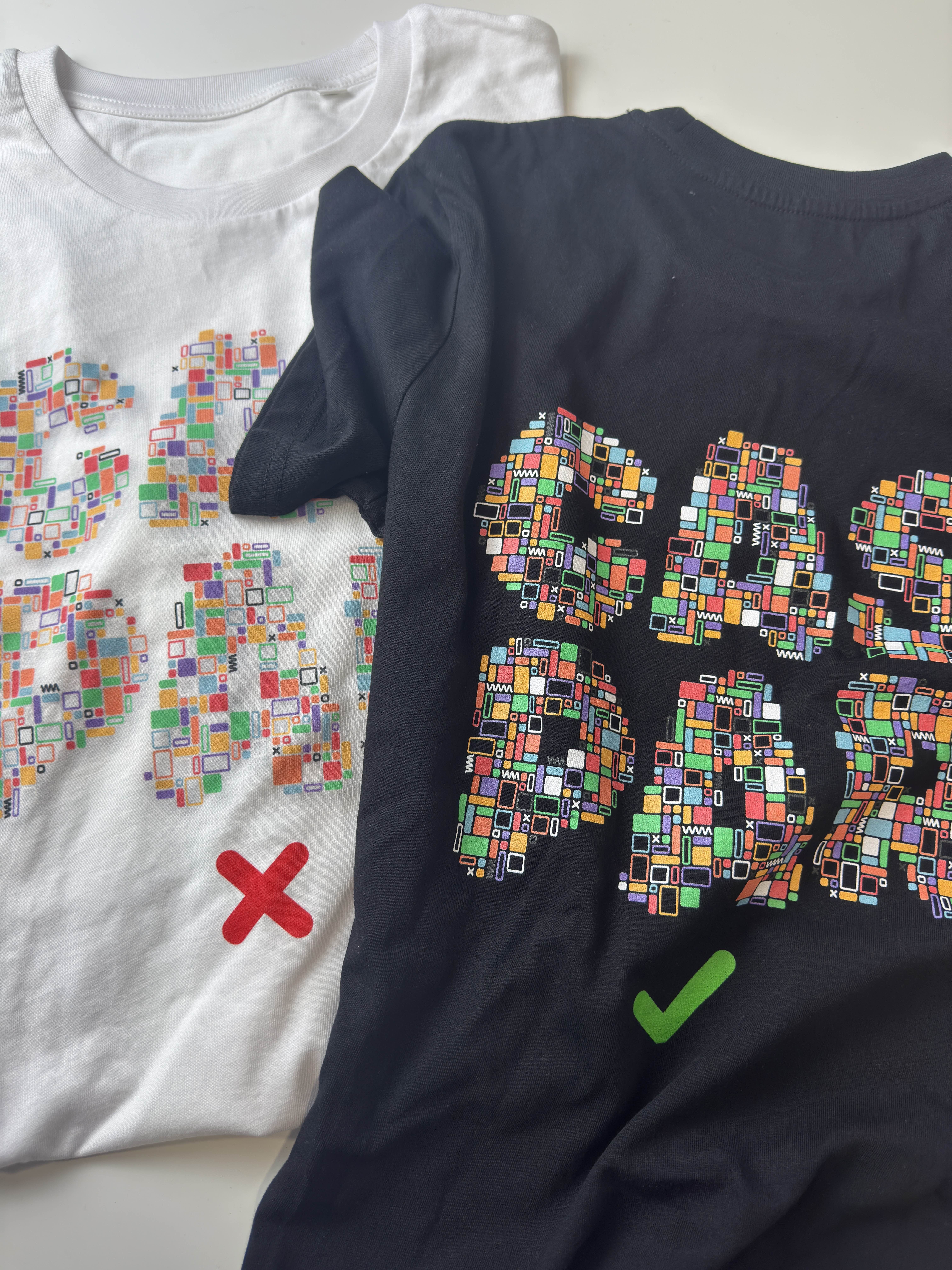DTG printed sweatshirt with crisp, full-color detail