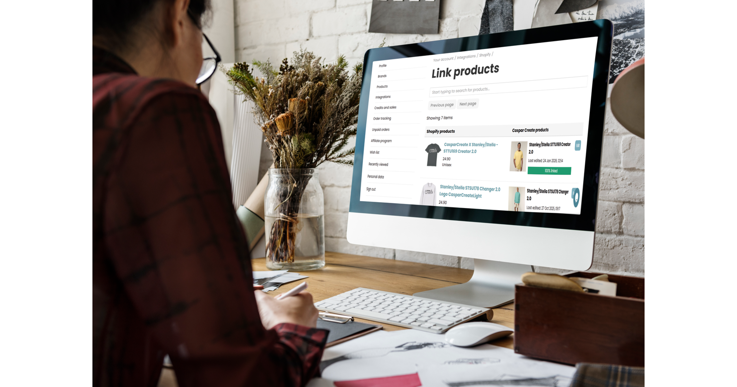 How to Link Existing Shopify Products to Caspar Create | Step-by-Step