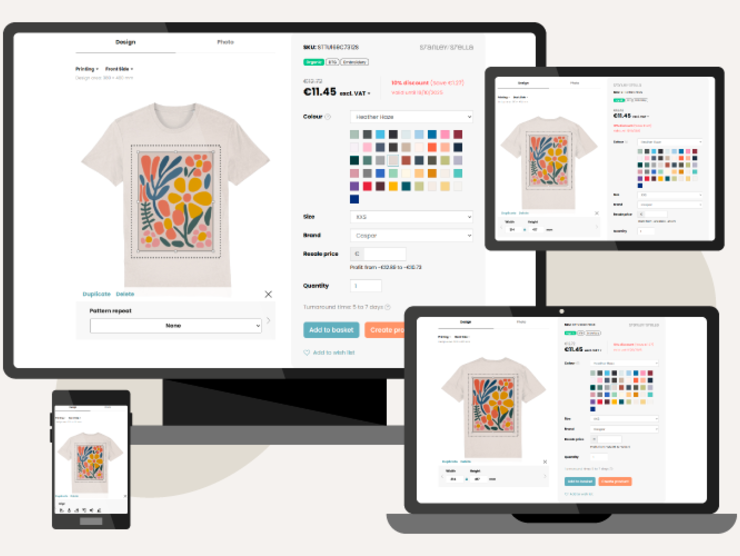 Master the New Stanley/Stella Product Customizer