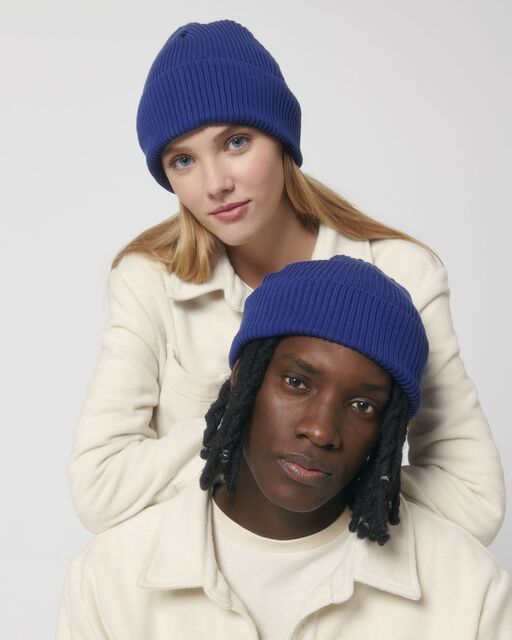 Stanley/Stella STAU771 Fisherman Beanie - Worker Blue